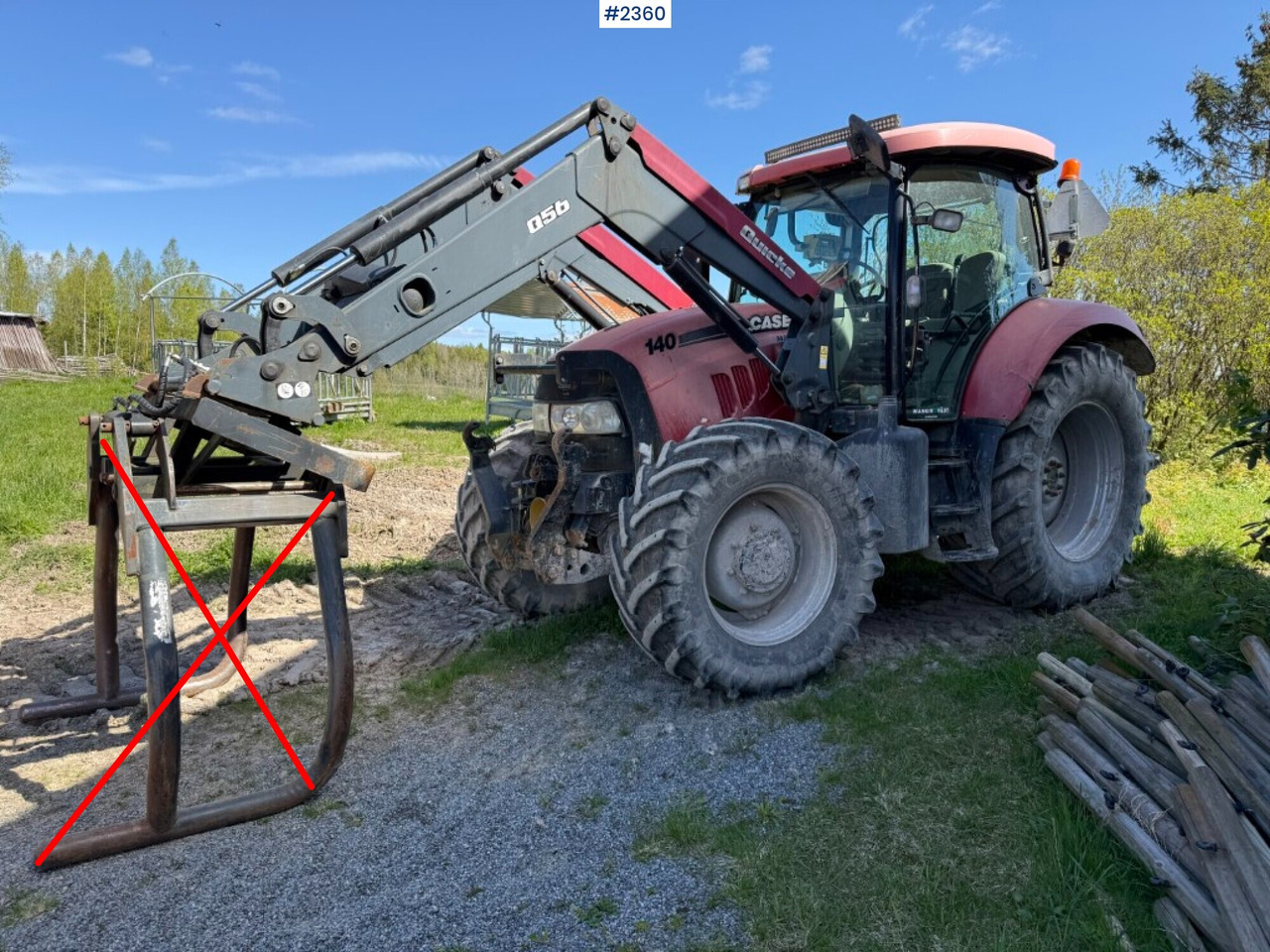 Tractor, Case IH Maxxum 140 - Traktor: obrázok 1 Tractor, Case IH Maxxum 140 - Traktor: obrázok 1