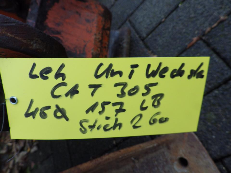 Cat 305 LEH Schnellwechsler + 2 Tieflöffel Cat - Lyžica pre rýpadlo: obrázok 5 Cat 305 LEH Schnellwechsler + 2 Tieflöffel Cat - Lyžica pre rýpadlo: obrázok 5