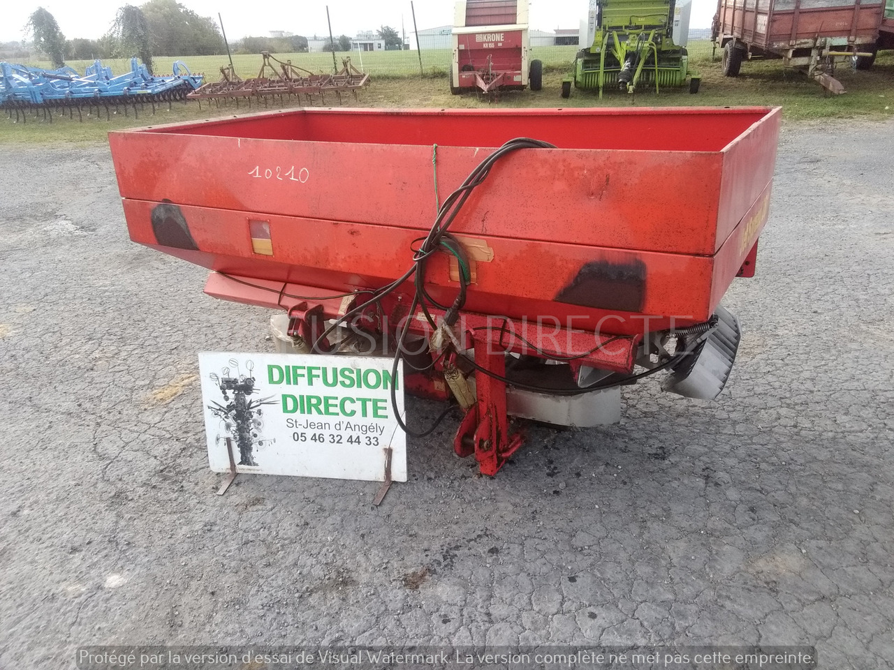 AGRAM DISTRIBUTEUR D'ENGRAIS JET SPREAD 281 - Rozmetač hnojiva: obrázok 1 AGRAM DISTRIBUTEUR D'ENGRAIS JET SPREAD 281 - Rozmetač hnojiva: obrázok 1