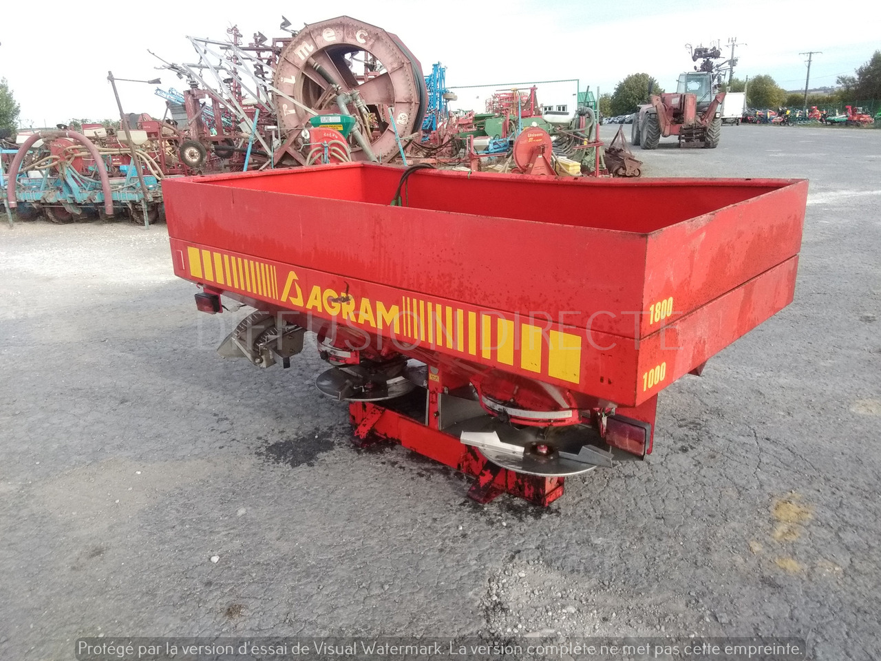 AGRAM DISTRIBUTEUR D'ENGRAIS JET SPREAD 281 - Rozmetač hnojiva: obrázok 3 AGRAM DISTRIBUTEUR D'ENGRAIS JET SPREAD 281 - Rozmetač hnojiva: obrázok 3