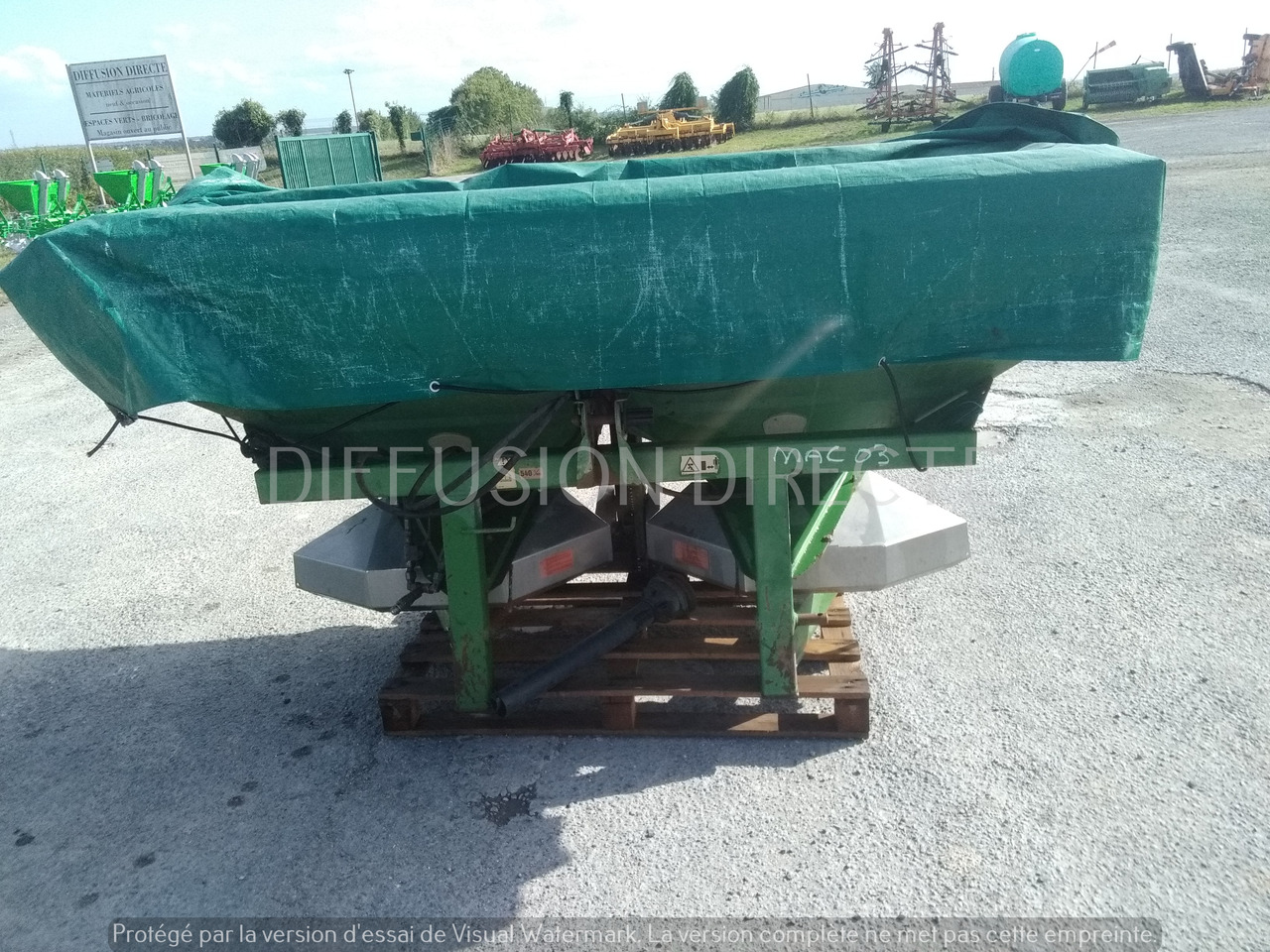 AMAZONE DISTRIBUTEUR D'ENGRAIS ZA-M COMPACT - Rozmetač hnojiva: obrázok 2 AMAZONE DISTRIBUTEUR D'ENGRAIS ZA-M COMPACT - Rozmetač hnojiva: obrázok 2