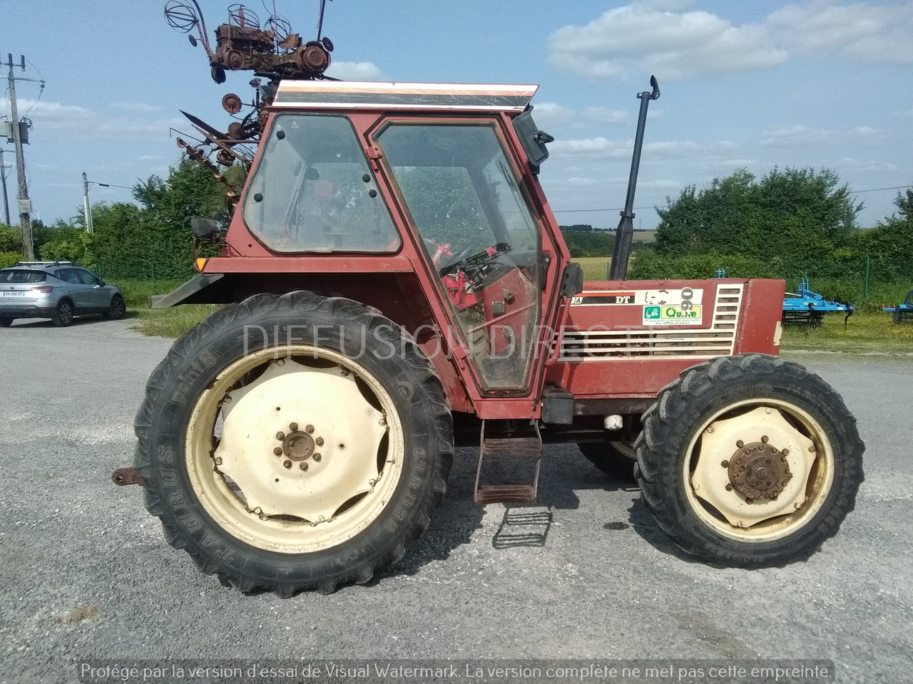 FIAT TRACTEUR AGRICOLE 80-90 DT - Traktor: obrázok 3 FIAT TRACTEUR AGRICOLE 80-90 DT - Traktor: obrázok 3