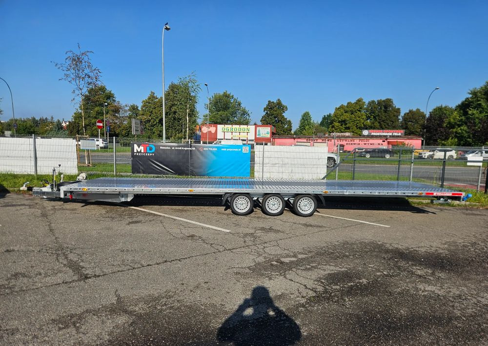 TEMARED CAR PLUS 8,5 x 2,1 Blacha - Príves prepravník áut: obrázok 2 TEMARED CAR PLUS 8,5 x 2,1 Blacha - Príves prepravník áut: obrázok 2
