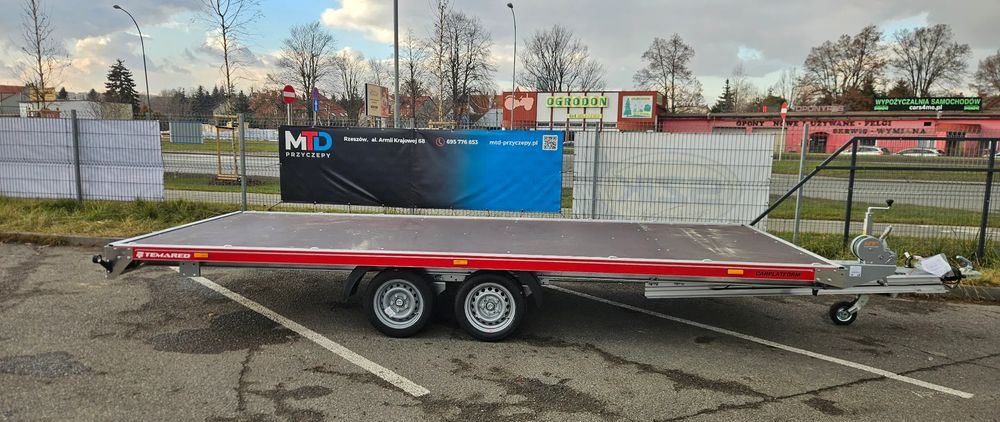 TEMARED CARPLATFORM full alu 5121 3,5T sklejka - Príves prepravník áut: obrázok 3 TEMARED CARPLATFORM full alu 5121 3,5T sklejka - Príves prepravník áut: obrázok 3