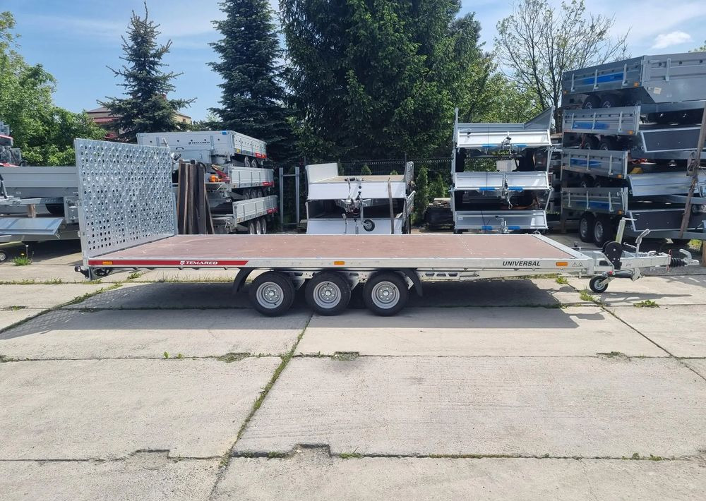 TEMARED UNIVERSAL 5121/3 3.5T R10C SKLEJKA - Príves prepravník áut: obrázok 2 TEMARED UNIVERSAL 5121/3 3.5T R10C SKLEJKA - Príves prepravník áut: obrázok 2