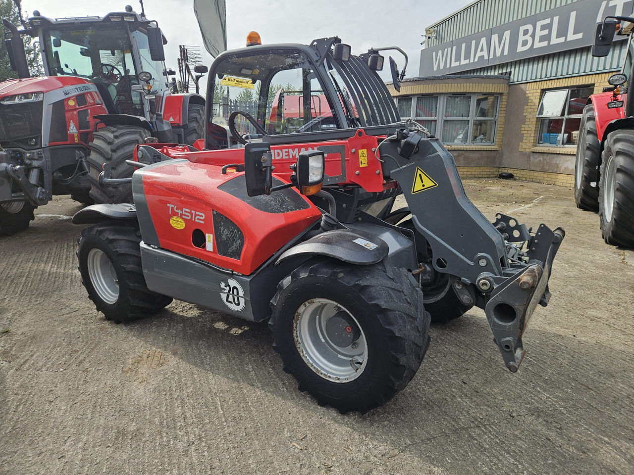 2018 Weidemann 4512, 1 Owner machine - Teleskopický nakladač: obrázok 1 2018 Weidemann 4512, 1 Owner machine - Teleskopický nakladač: obrázok 1
