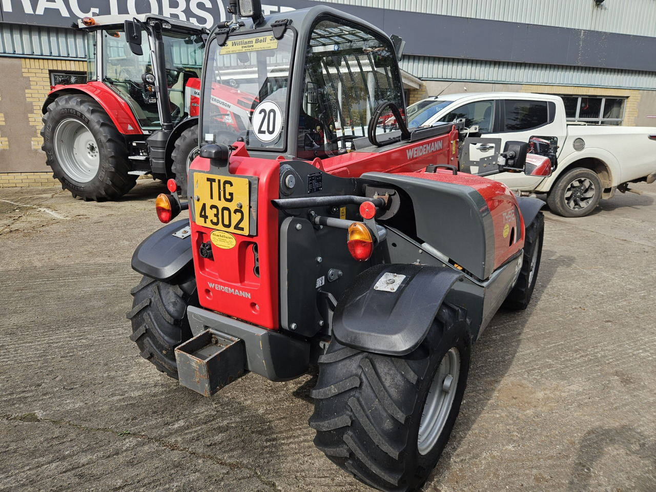 2018 Weidemann 4512, 1 Owner machine - Teleskopický nakladač: obrázok 3 2018 Weidemann 4512, 1 Owner machine - Teleskopický nakladač: obrázok 3