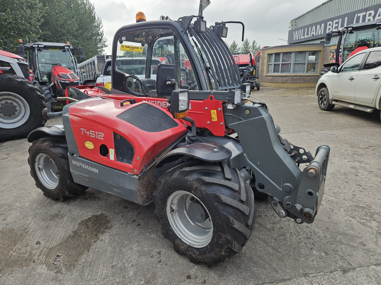 2020 Weidemann 4512 Telescopic handler - Teleskopický nakladač: obrázok 1 2020 Weidemann 4512 Telescopic handler - Teleskopický nakladač: obrázok 1