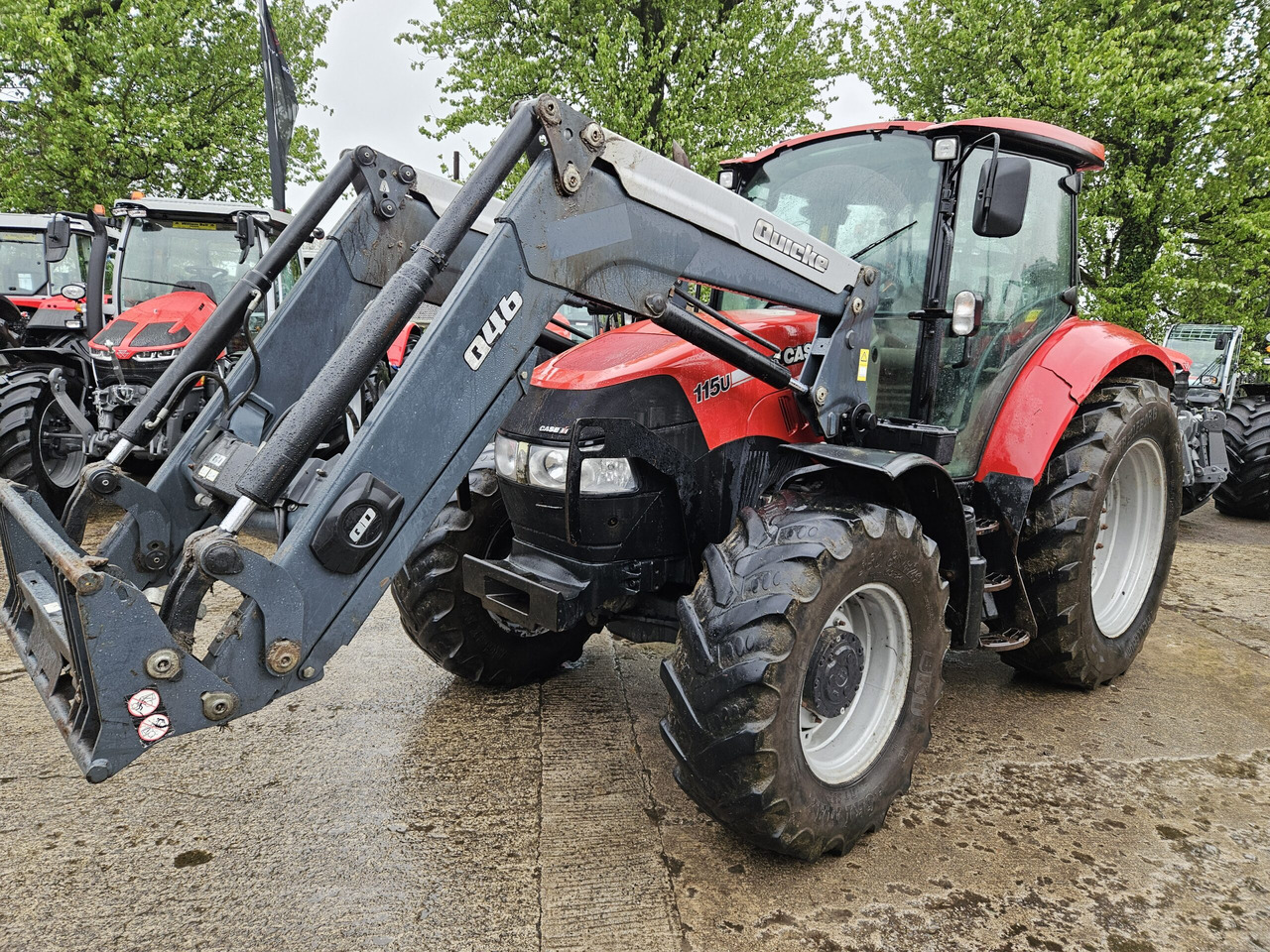 Case 115U, 2014 with Quicke Loader - Traktor: obrázok 2 Case 115U, 2014 with Quicke Loader - Traktor: obrázok 2