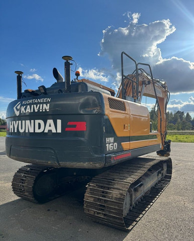 HyundaiHX160L + Engcon - Pásové rýpadlo: obrázok 4 HyundaiHX160L + Engcon - Pásové rýpadlo: obrázok 4