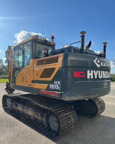 HyundaiHX160L + Engcon - Pásové rýpadlo: obrázok 3 HyundaiHX160L + Engcon - Pásové rýpadlo: obrázok 3