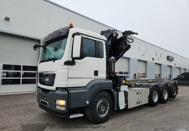 MAN TGS 35.480 8x4 - Nákladne vozidlo - káblový systém, Auto s hydraulickou rukou: obrázok 1 MAN TGS 35.480 8x4 - Nákladne vozidlo - káblový systém, Auto s hydraulickou rukou: obrázok 1