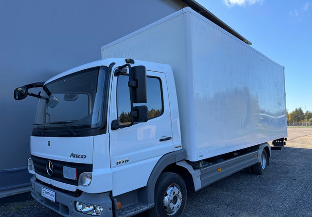 Mercedes-BenzAtego kaappi + perälauta - Skříňový nákladní auto: obrázok 1 Mercedes-BenzAtego kaappi + perälauta - Skříňový nákladní auto: obrázok 1