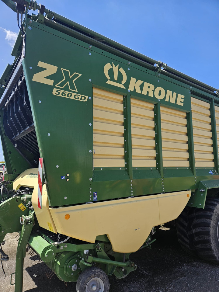 KRONE ZX560GD - Zberací voz: obrázok 1 KRONE ZX560GD - Zberací voz: obrázok 1