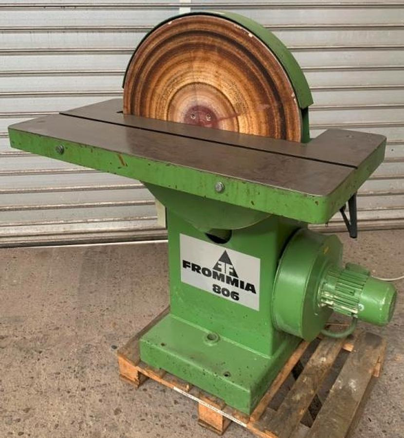 Scheibenschleifmaschine FROMMIA - Drevoobrábací stroj: obrázok 1 Scheibenschleifmaschine FROMMIA - Drevoobrábací stroj: obrázok 1
