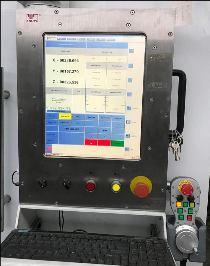 Vertikal-Bearbeitungszentrum KNUTH - CNC obrábacie centrum: obrázok 5 Vertikal-Bearbeitungszentrum KNUTH - CNC obrábacie centrum: obrázok 5