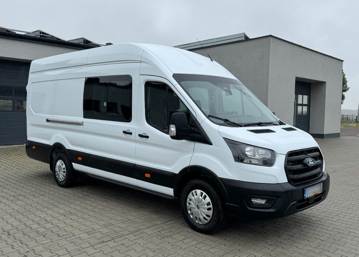 Ford Transit L4H3 Brygadówka 6 osoób 6tyś km przebiegu NOWE AUTO SALON PL FV23 - Dodávkа s dvojitou kabínou: obrázok 1 Ford Transit L4H3 Brygadówka 6 osoób 6tyś km przebiegu NOWE AUTO SALON PL FV23 - Dodávkа s dvojitou kabínou: obrázok 1