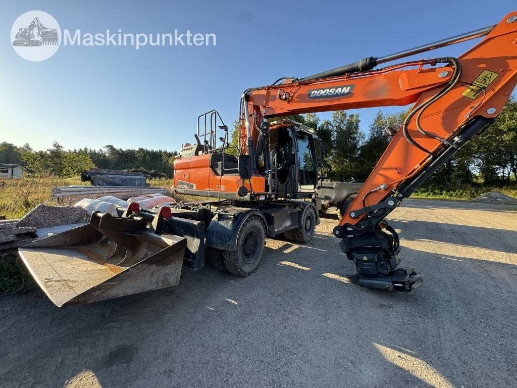 Doosan DX 170 W-5 + Tippvagn + Redskap - Kolesové rýpadlo: obrázok 5 Doosan DX 170 W-5 + Tippvagn + Redskap - Kolesové rýpadlo: obrázok 5