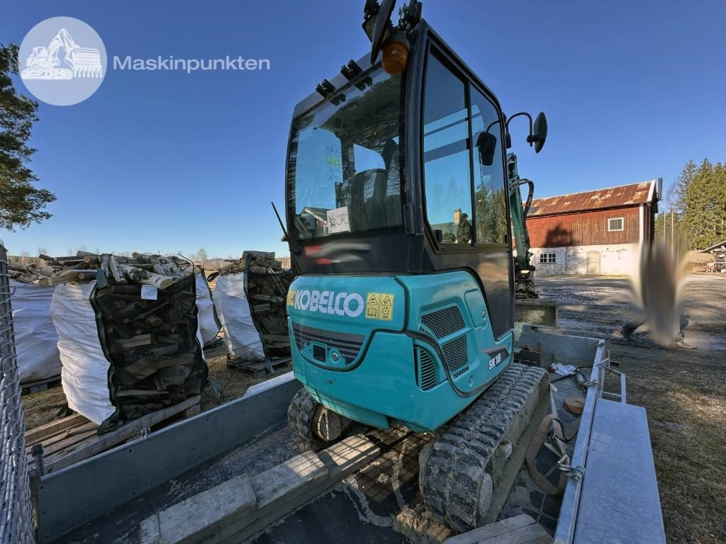 Kobelco SK 18 Med vagn! - Mini rýpadlo: obrázok 5 Kobelco SK 18 Med vagn! - Mini rýpadlo: obrázok 5