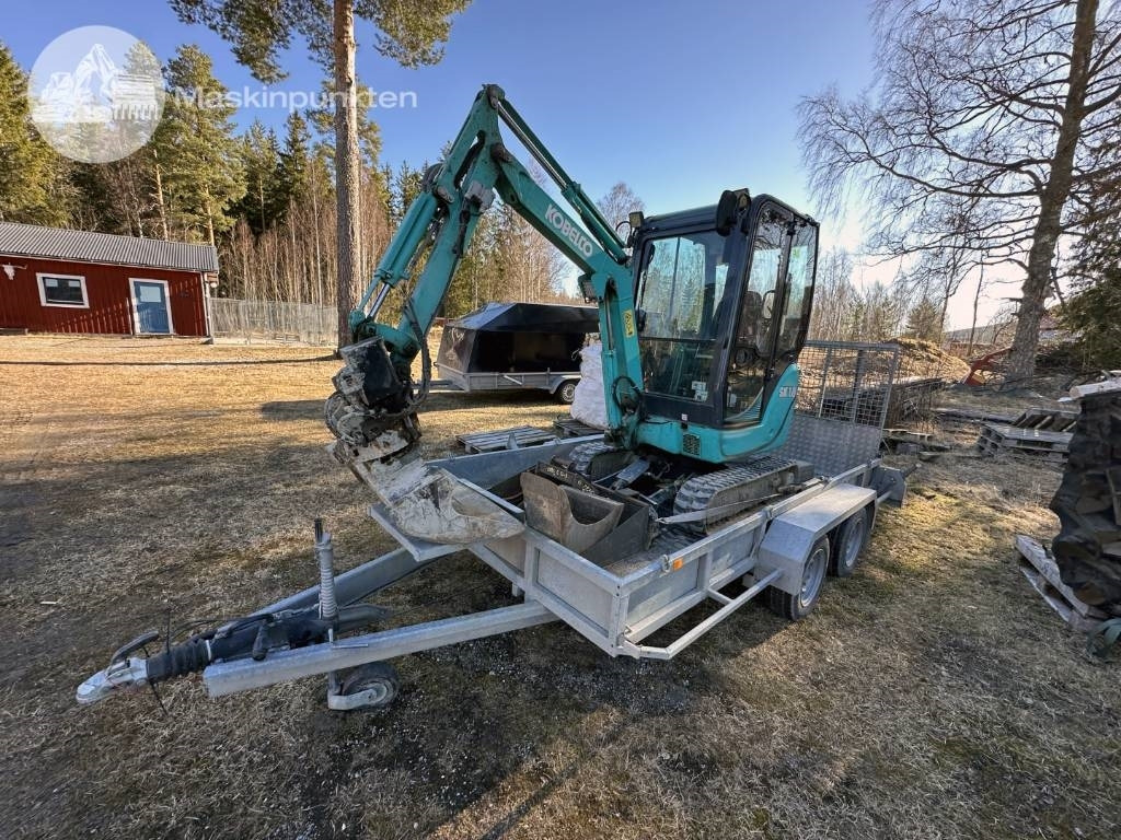 Kobelco SK 18 Med vagn! - Mini rýpadlo: obrázok 2 Kobelco SK 18 Med vagn! - Mini rýpadlo: obrázok 2