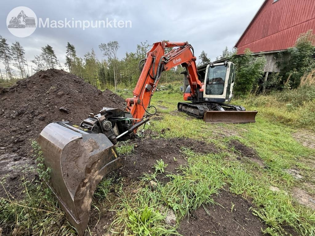 Kubota KX 080-3 A  - Mini rýpadlo: obrázok 1 Kubota KX 080-3 A  - Mini rýpadlo: obrázok 1