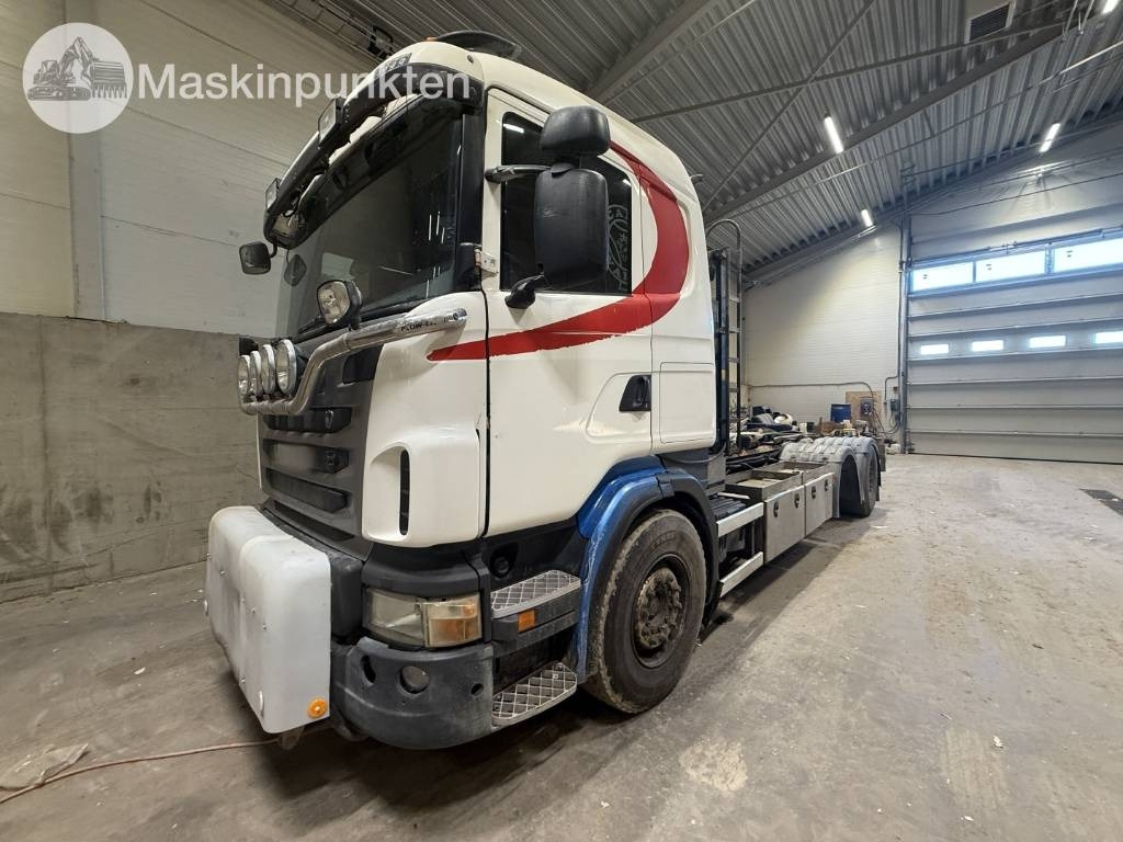 Scania Lastväxlare - Hákový nosič kontajnerov: obrázok 1 Scania Lastväxlare - Hákový nosič kontajnerov: obrázok 1