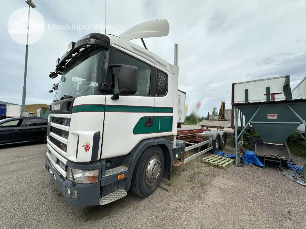 Scania R 124 LB - Kontejnérový podvozek/ Výměnná nástavba: obrázok 1 Scania R 124 LB - Kontejnérový podvozek/ Výměnná nástavba: obrázok 1