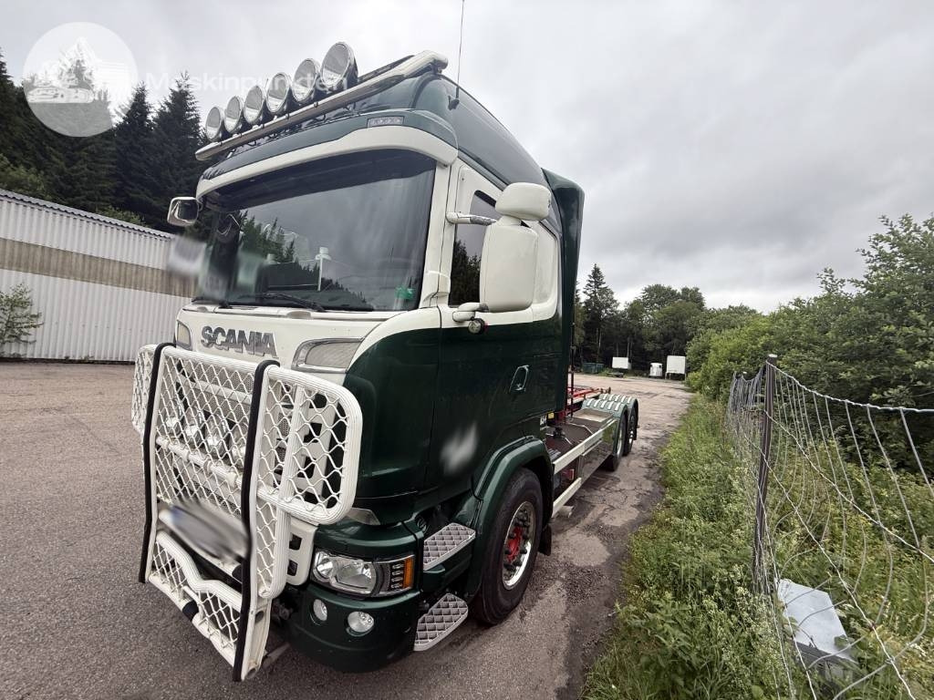 Scania R 520 LB  - Hákový nosič kontajnerov: obrázok 1 Scania R 520 LB  - Hákový nosič kontajnerov: obrázok 1