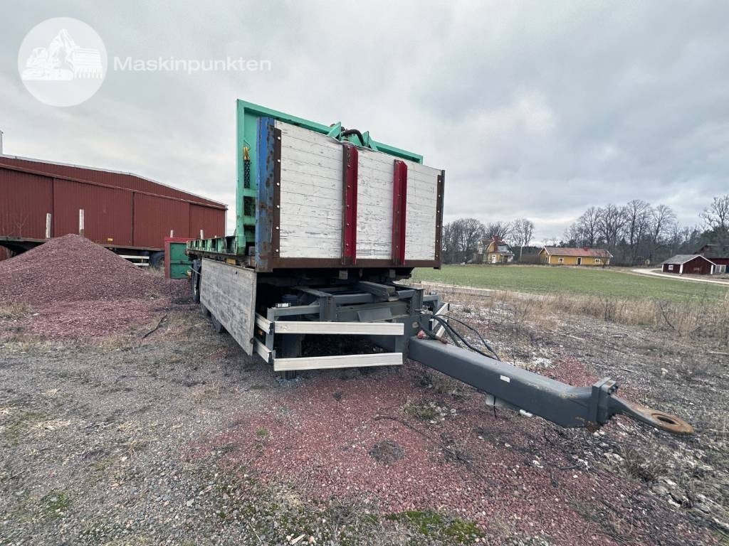 Tridem container kärra - Príves preprava kontajnerov/ Výmenná nadstavba: obrázok 2 Tridem container kärra - Príves preprava kontajnerov/ Výmenná nadstavba: obrázok 2