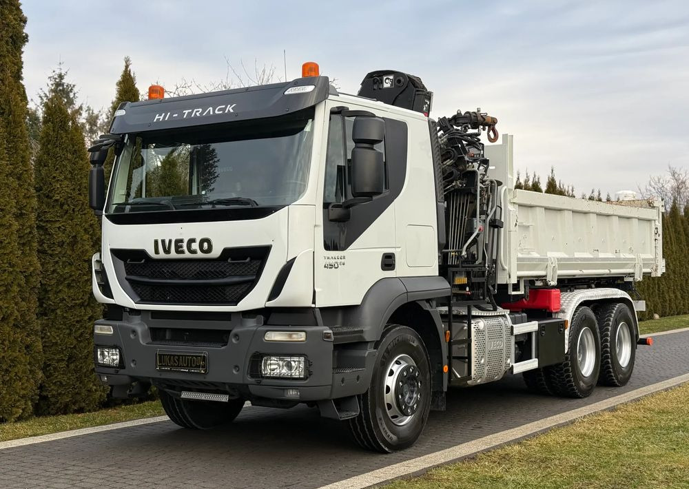 Iveco TRAKKER 450 6X4 PODWÓJNA HYDRO-BURTA HIAB 104 - Sklápač: obrázok 4 Iveco TRAKKER 450 6X4 PODWÓJNA HYDRO-BURTA HIAB 104 - Sklápač: obrázok 4