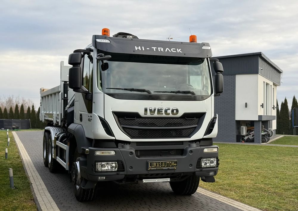 Iveco TRAKKER 450 6X4 PODWÓJNA HYDRO-BURTA HIAB 104 - Sklápač: obrázok 2 Iveco TRAKKER 450 6X4 PODWÓJNA HYDRO-BURTA HIAB 104 - Sklápač: obrázok 2