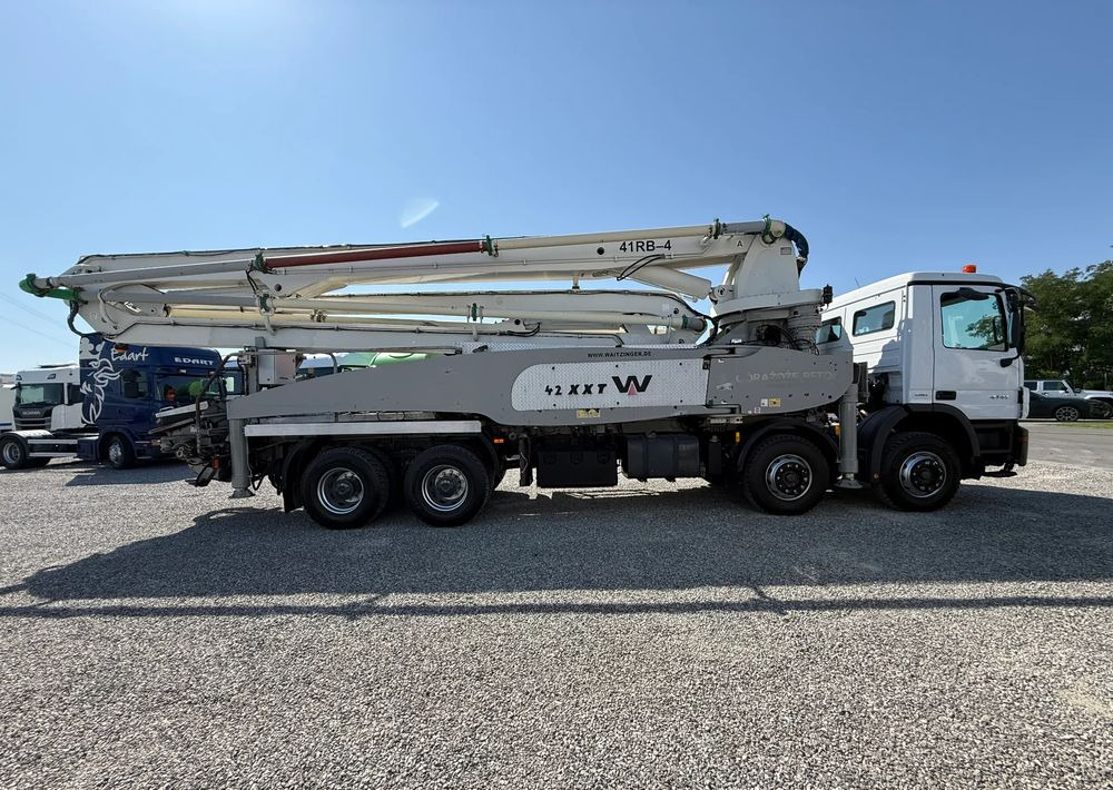 Mercedes-Benz ACTROS 4141 8X4 42 M GOTOWA DO PRACY - Autočerpadlo: obrázok 4 Mercedes-Benz ACTROS 4141 8X4 42 M GOTOWA DO PRACY - Autočerpadlo: obrázok 4
