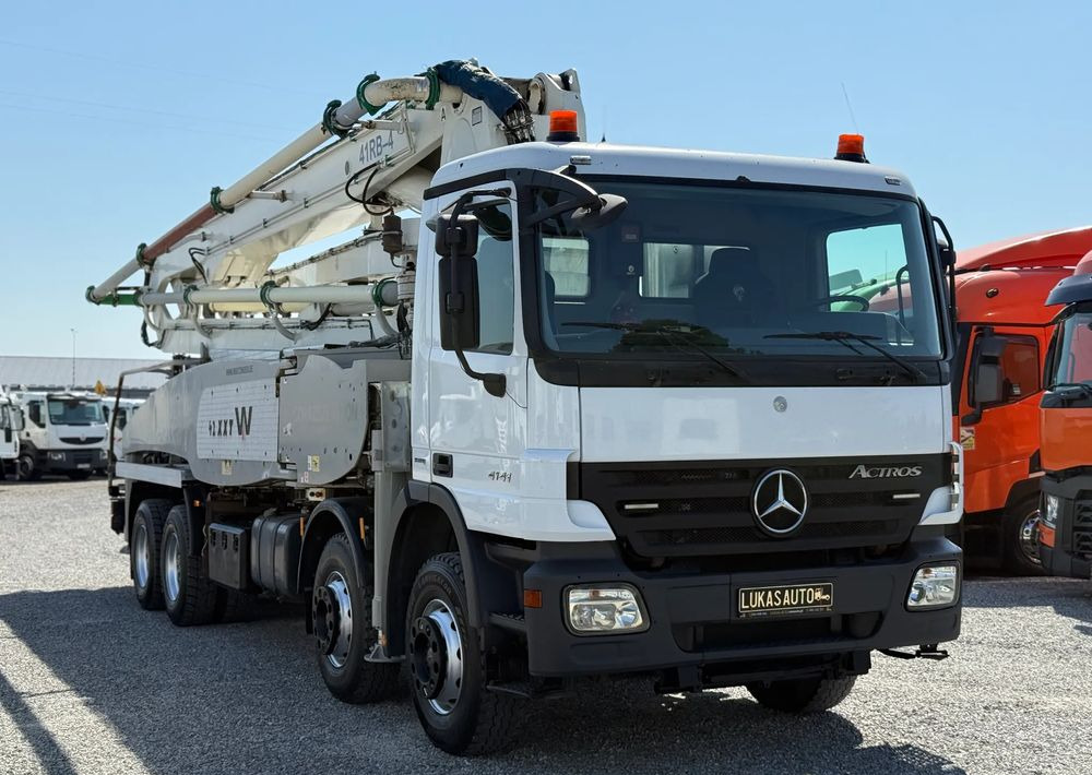 Mercedes-Benz ACTROS 4141 8X4 42 M GOTOWA DO PRACY - Autočerpadlo: obrázok 3 Mercedes-Benz ACTROS 4141 8X4 42 M GOTOWA DO PRACY - Autočerpadlo: obrázok 3