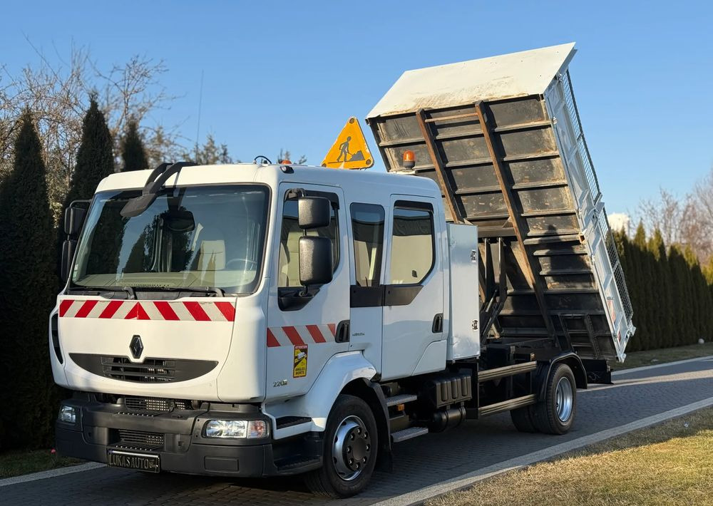 Renault MIDLUM 220 12 T WYWROTKA 6 MIEJSC - Sklápač: obrázok 1 Renault MIDLUM 220 12 T WYWROTKA 6 MIEJSC - Sklápač: obrázok 1