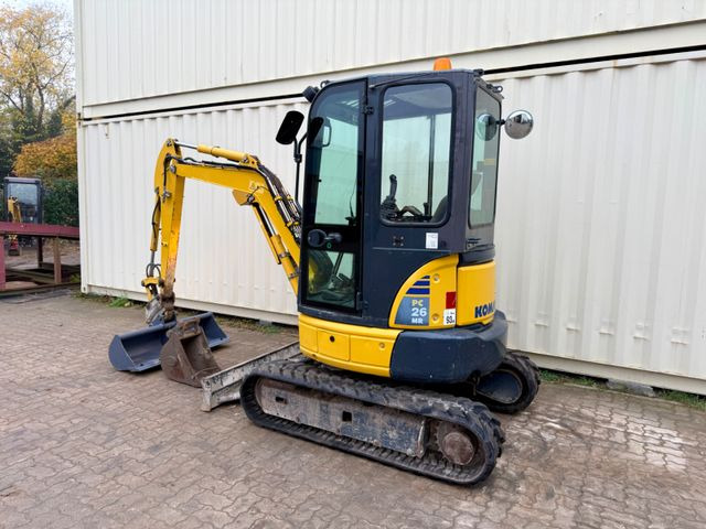 Komatsu PC26MR-3 / 2020 BJ / 2 x Löffel - Mini rýpadlo: obrázok 3 Komatsu PC26MR-3 / 2020 BJ / 2 x Löffel - Mini rýpadlo: obrázok 3