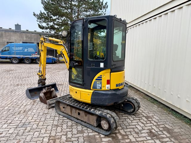 Komatsu PC26MR-3 / 2020 BJ / 2 x Löffel - Mini rýpadlo: obrázok 3 Komatsu PC26MR-3 / 2020 BJ / 2 x Löffel - Mini rýpadlo: obrázok 3