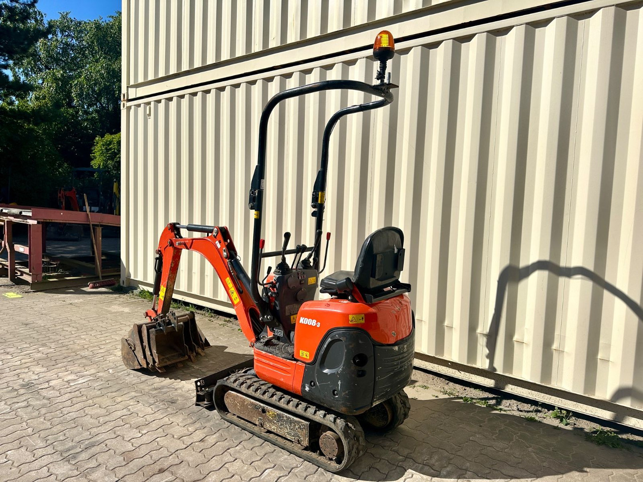 Kubota K008-3 / 2021 BJ / 725 H / 4 x Löffel - Mini rýpadlo: obrázok 3 Kubota K008-3 / 2021 BJ / 725 H / 4 x Löffel - Mini rýpadlo: obrázok 3