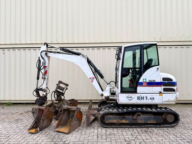 O & K RH1.48 / 4.680 KG / Greifer + 3 x Löffel - Mini rýpadlo: obrázok 2 O & K RH1.48 / 4.680 KG / Greifer + 3 x Löffel - Mini rýpadlo: obrázok 2