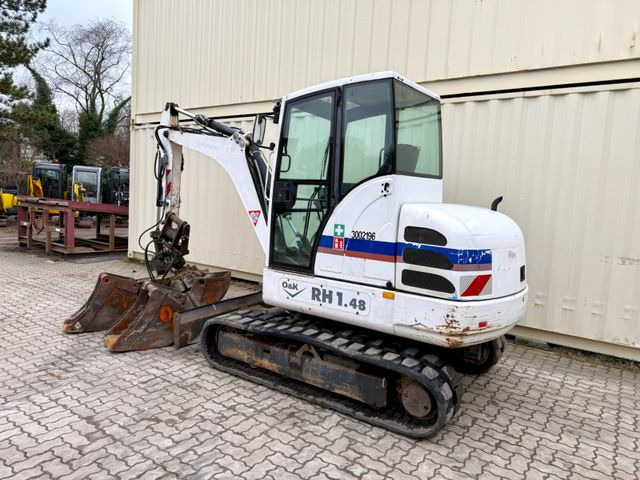 O & K RH1.48 / 4.680 KG / Greifer + 3 x Löffel - Mini rýpadlo: obrázok 3 O & K RH1.48 / 4.680 KG / Greifer + 3 x Löffel - Mini rýpadlo: obrázok 3