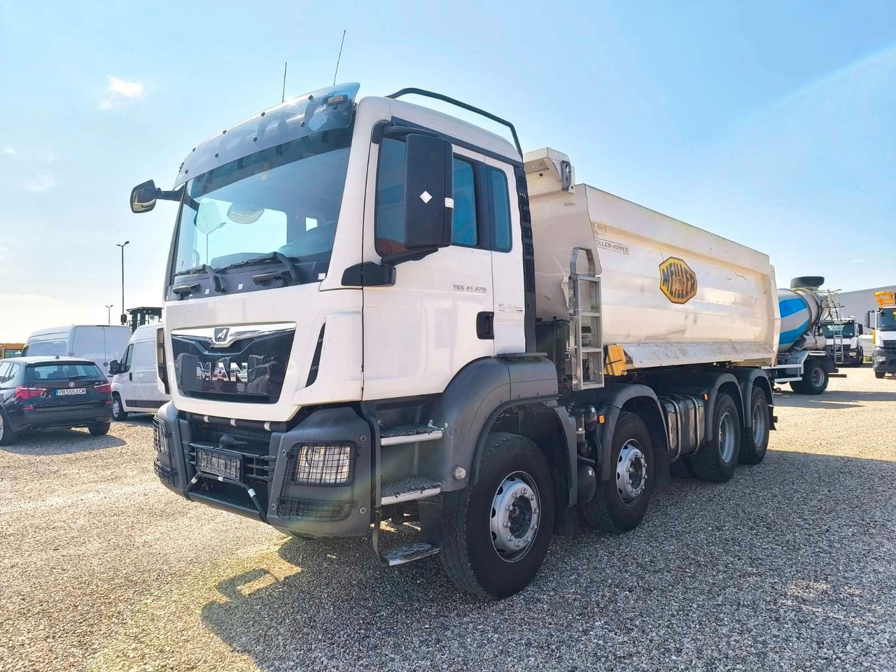 MAN TGS 41.420 MEILLER KIPPER - Ramenový nosič kontajnerov: obrázok 3 MAN TGS 41.420 MEILLER KIPPER - Ramenový nosič kontajnerov: obrázok 3