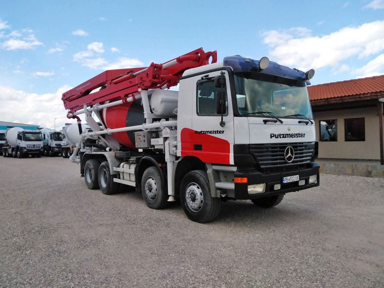 Mercedes-Benz ACTROS 3240 Putzmeister 26.67S - Domiešavač s pumpou: obrázok 1 Mercedes-Benz ACTROS 3240 Putzmeister 26.67S - Domiešavač s pumpou: obrázok 1