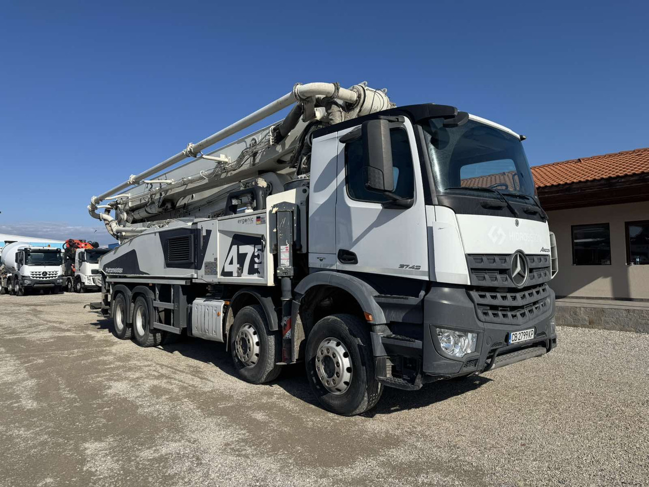 Mercedes-Benz AROCS 3743 PUTZMEISTER M47-5 - Autočerpadlo: obrázok 1 Mercedes-Benz AROCS 3743 PUTZMEISTER M47-5 - Autočerpadlo: obrázok 1