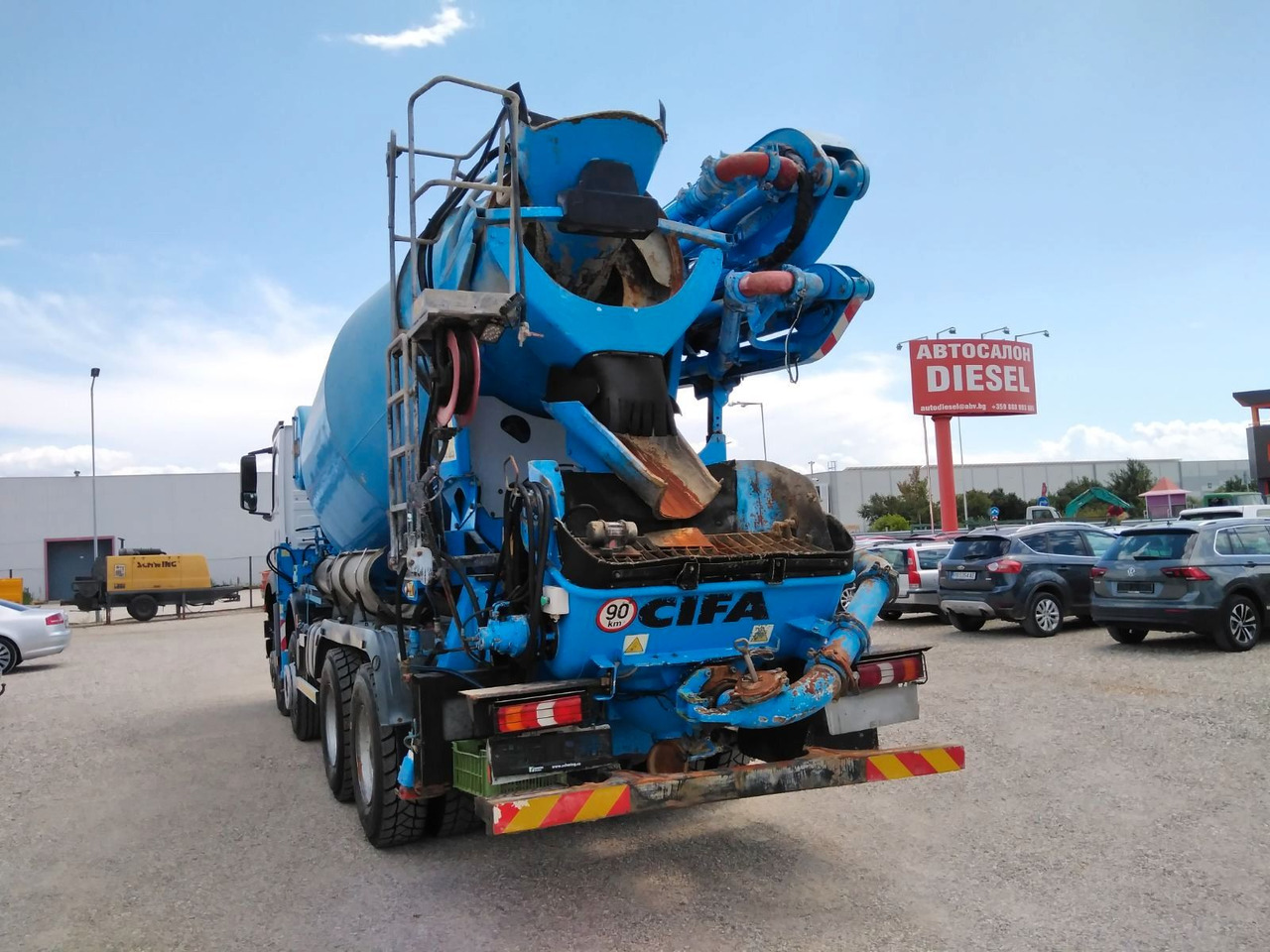Mercedes-Benz AROCS 4140 CIFA MAGNUM MK28.4L 8X6 - Domiešavač s pumpou: obrázok 5 Mercedes-Benz AROCS 4140 CIFA MAGNUM MK28.4L 8X6 - Domiešavač s pumpou: obrázok 5