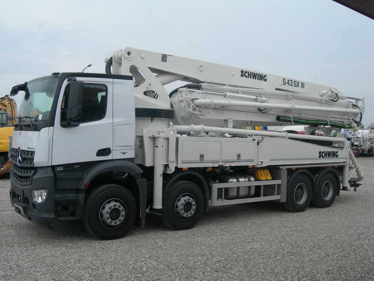 Mercedes-Benz AROCS 4442 SCHWING S43SX - Domiešavač: obrázok 1 Mercedes-Benz AROCS 4442 SCHWING S43SX - Domiešavač: obrázok 1
