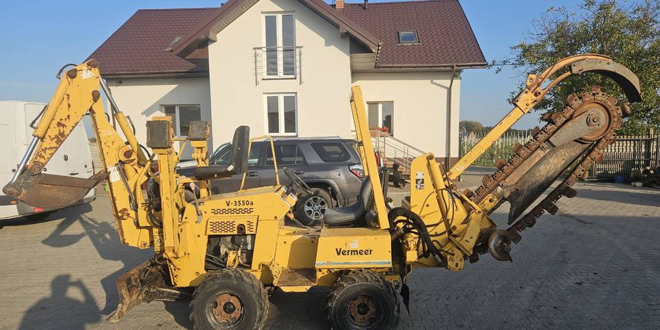 Koparka łańcuchowa Vermeer V3550 przesuw ramie kopiące pług - Rýhovač: obrázok 1 Koparka łańcuchowa Vermeer V3550 przesuw ramie kopiące pług - Rýhovač: obrázok 1