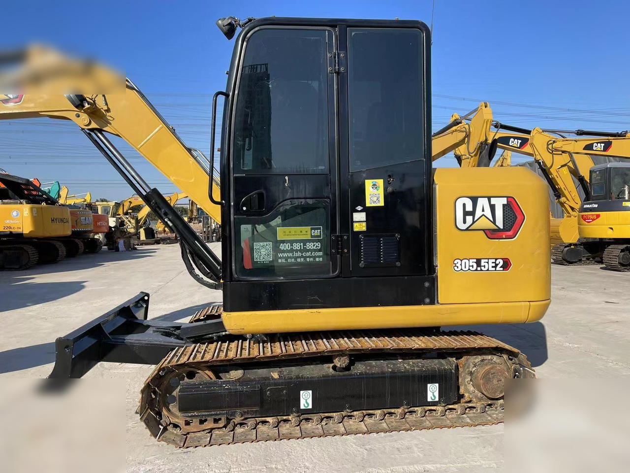 CATERPILLAR 305.5E2 - Mini rýpadlo: obrázok 1 CATERPILLAR 305.5E2 - Mini rýpadlo: obrázok 1