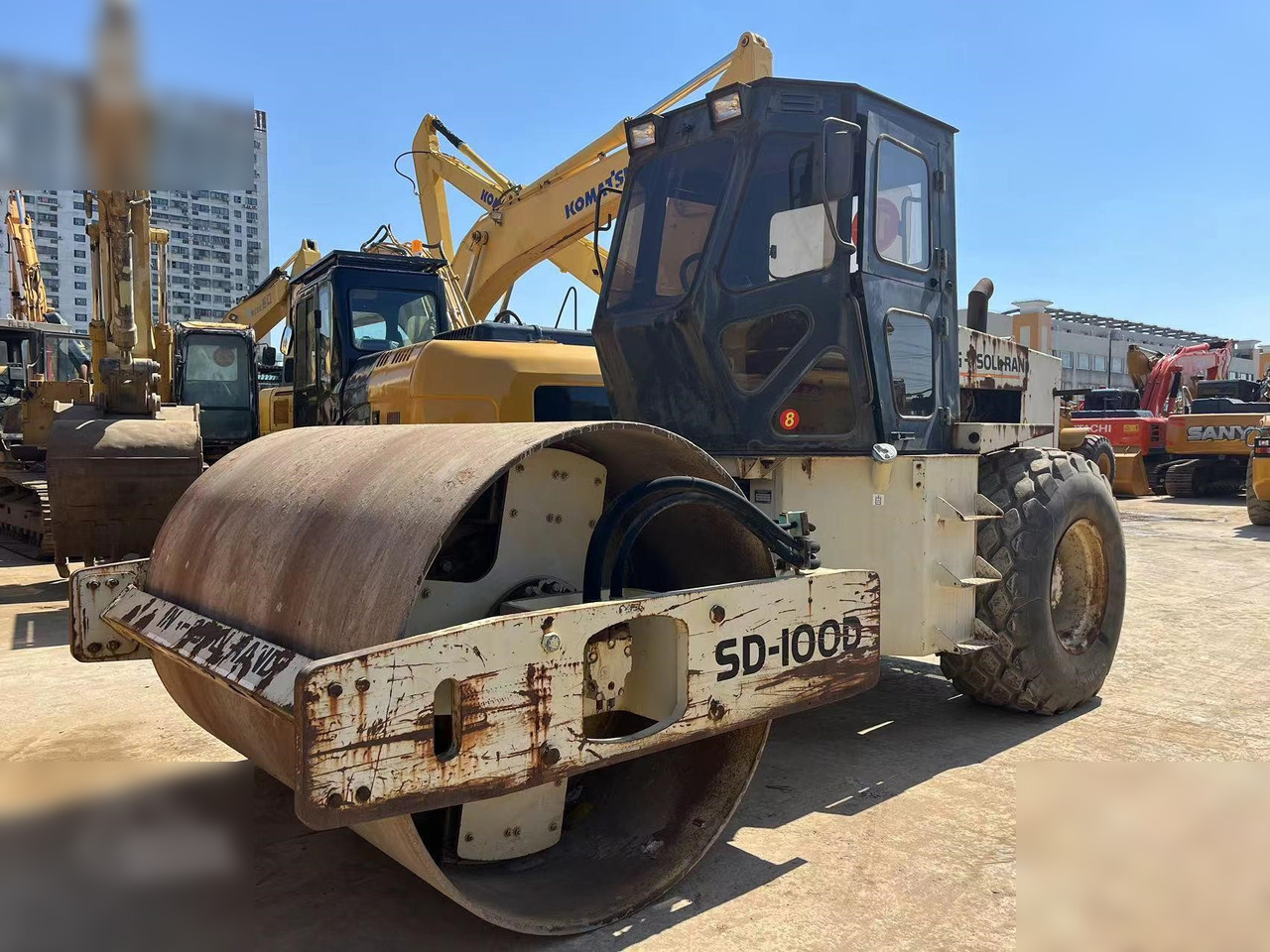 INGERSOLL-RAND SD100D - Valec: obrázok 1 INGERSOLL-RAND SD100D - Valec: obrázok 1