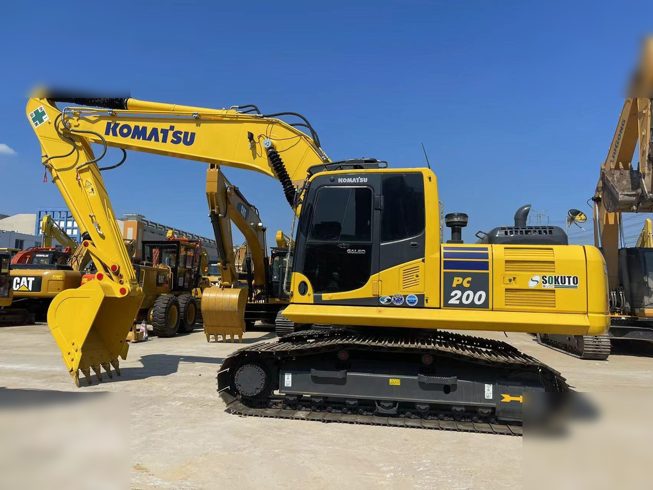 KOMATSU PC200-8 - Pásové rýpadlo: obrázok 1 KOMATSU PC200-8 - Pásové rýpadlo: obrázok 1