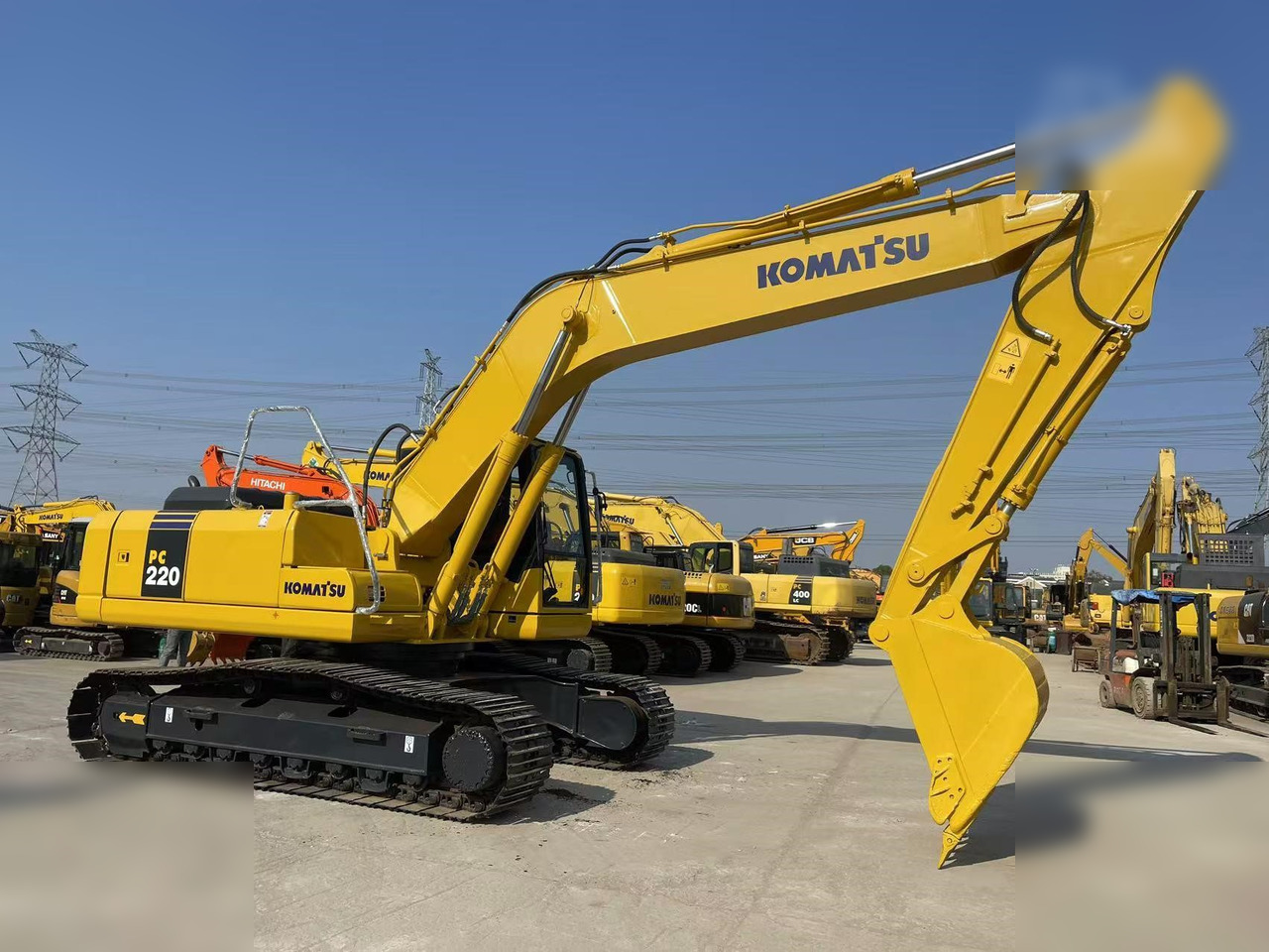 KOMATSU PC220-7 - Pásové rýpadlo: obrázok 1 KOMATSU PC220-7 - Pásové rýpadlo: obrázok 1