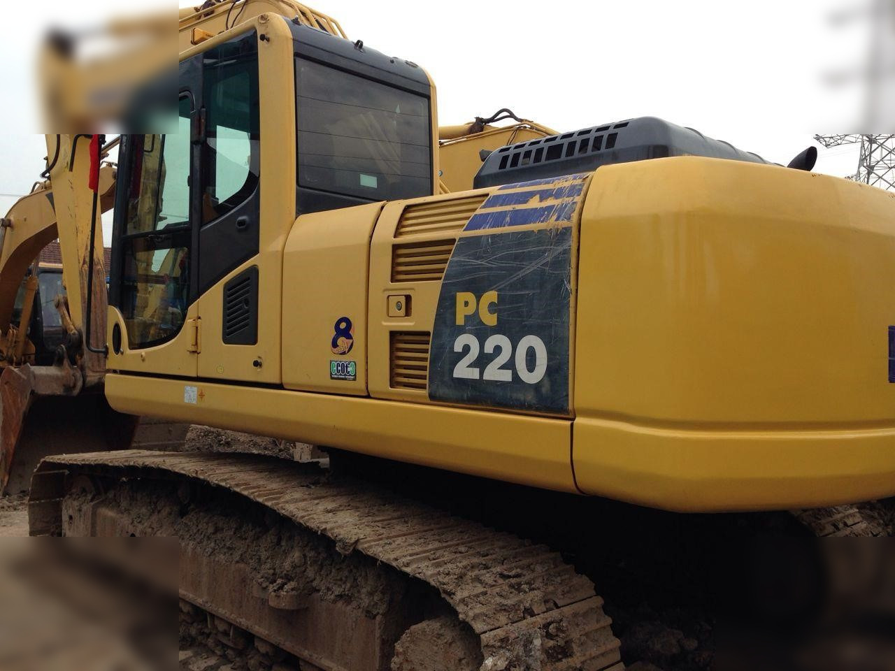 KOMATSU PC220-8 - Pásové rýpadlo: obrázok 1 KOMATSU PC220-8 - Pásové rýpadlo: obrázok 1